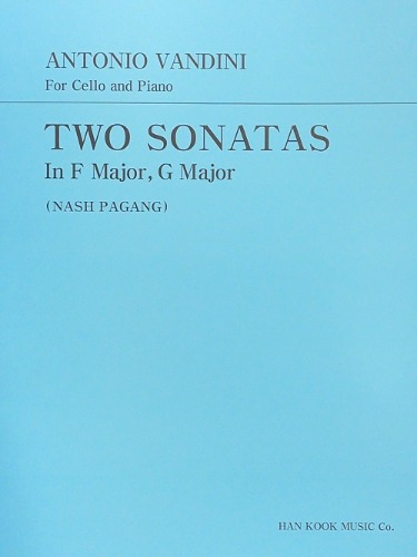 VANDINI, Antonio (1690-1778) Two Sonatas In F Major / In G Major For Cello and Piano 반디니 첼로 2개의 소나타