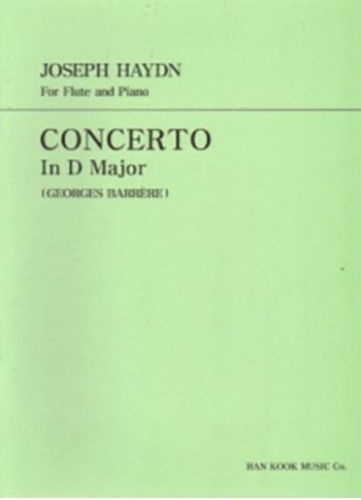 HAYDN, Joseph (1732-1809) Concerto In D Major For Flute and Piano 하이든 플루트 협주곡 라장조
