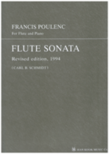 POULENC, Francis (1899-1963) Sonata for Flute and Piano 뿔랑 플루트 소나타