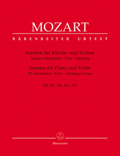 MOZART, Wolfgang Amadeus (1756-1791) Sonatas for Violin and Piano