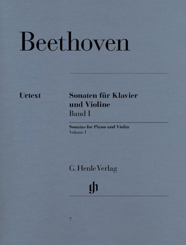 BEETHOVEN, Ludwig van (1770-1827) Ten Sonatas Volume 1, No. 1-5 for Violin and Piano