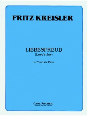 KREISLER, Fritz (1875-1962) Liebesfreud (Love&#039;s Joy) for Violin and Piano