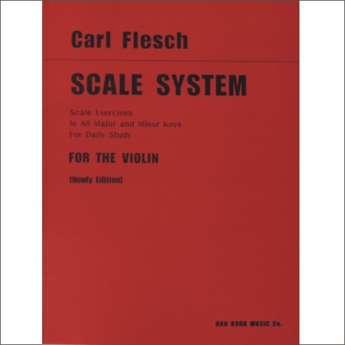 FLESCH, Carl (1873-1944) Scale System Violin Solo 칼 플레시 바이올린 스케일 시스템