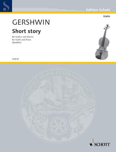 GERSHWIN, George(1898-1937) Short Story for Violin and Piano