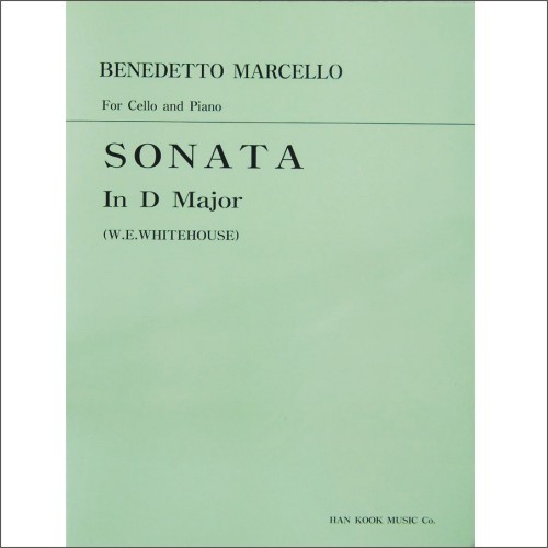 MARCELLO, Benedetto (1686-1739) Sonata In D Major For Cello and Piano 마르첼로 첼로 소나타 라장조