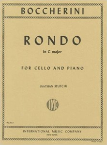 BOCCHERINI, Luigi (1743-1805) Cello Rondo in C major for Cello and Piano (STUTCH)