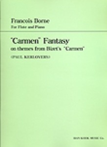 BORNE, Francois (1840-1920) &quot;Carmen&quot; Fantasy for Flute and Piano 보네 플루트 카르멘 환타지