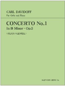 DAVIDOV, Carl (1838-1889) Cello Concerto No.1 In B minor Op.5 For Cello and Piano 다비도프 첼로 협주곡 1번