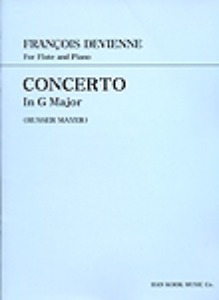 DEVIENNE, Francois (1759-1803) Concerto No. 4 In G Major For Flute and Piano 드비엔느 플루트 협주곡 4번 사장조