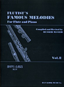Flutist&#039;s Famous Melody Vol.2 For Flute and Piano  플루트 소품집 2권