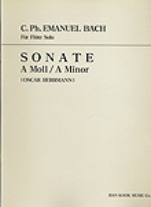 C.P.E. BACH(1714-1788) Sonata in A minor Flute Solo C.P.E 바하 플루트 소나타 가단조