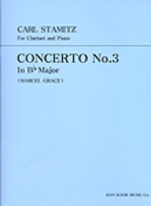 STAMITZ, Karl (1745-1801) Concerto No.3 In B flat Major For Clarinet and Piano 스타미츠 클라리넷 협주곡 3번