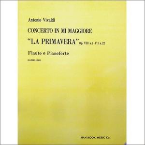VIVALDI, Antonio (1680-1743) Concerto &quot;Four Seasons&quot; For Flute and Piano 비발디 플루트 사계