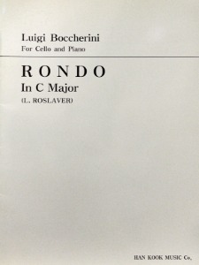 BOCCHERINI, Luigi (1743-1805) Rondo In C Major For Cello and Piano 보케리니 첼로 론도 다장조