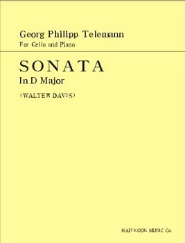 TELEMANN, Georg Philipp (1681-1767) Sonata In D Major For Cello and Piano 텔레만 첼로 소나타 라장조