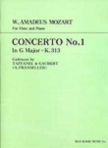 MOZART, Wolfgang Amadeus (1756-1791) Flute Concerto No.1 In G Major K.313  모짜르트 플루트 협주곡 1번