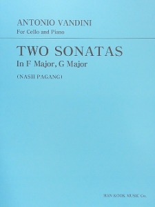 VANDINI, Antonio (1690-1778) Two Sonatas In F Major / In G Major For Cello and Piano 반디니 첼로 2개의 소나타