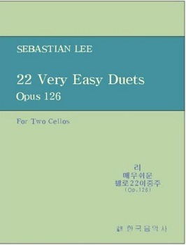 LEE, Sebastian (1805-1887) 22 Very Easy Duets Op.126 For Two Cellos 리 매우 쉬운 첼로 22 이중주