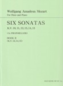 MOZART, Wolfgang Amadeus (1756-1791) Six Sonatas Book.2 For Flute and Piano 모짜르트 플루트 6개의소나타 2권