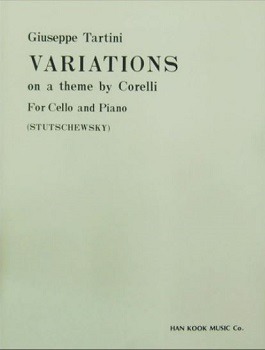 TARTINI, Giuseppe (1692-1770) Variations on a theme by Corelli For Cello and Piano 타르티니 &#039;코렐리 주제에 의한&#039; 변주곡