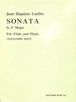 LOEILLET, Jean-Baptiste (1680-1730) Sonata In F Major For Flute and Piano 루이에 플루트 소나타 바장조