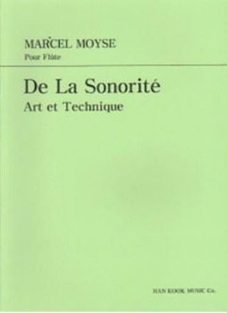 MOYSE, Marcel (1889-1984)  De La Sonorite - Art et Technique Flute Solo 모이즈 플루트 소노리테