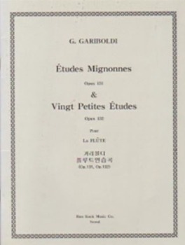 GARIBOLDI, Giuseppe (1833-1905) Etudes Op.131 &amp; Op132 Flute Solo 가리볼디 플루트 연습 (Op131,132 합본)