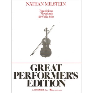MILSTEIN, Nathan (1903-1992) Paganiniana Variations for Violin Solo