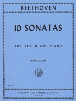 BEETHOVEN, Ludwig van (1770-1827) Ten Sonatas for Violin and Piano (FRANCESCATTI)