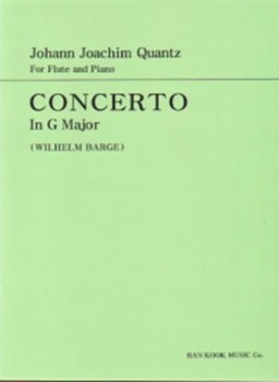 QUANTZ, Johann Joachim (1697-1773) Concerto In G Major For Flute and Piano 크반츠(콴츠) 플루트 협주곡 사장조