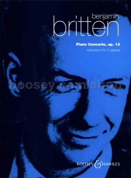 BRITTEN, Benjamin (1913-1976) Concerto, Op. 15 for Violin and Piano