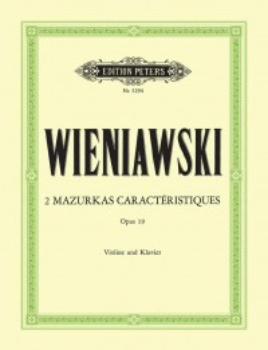 WIENIAWSKI, Henryk (1835-1880) Violin 2 Mazurkas  caracteristiques op. 19 for Violin and Piano