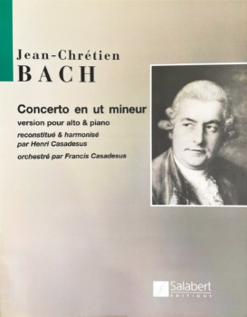 J.C.Bach (1735-1782) Concerto in C minor for Viola and Piano