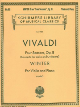 VIVALDI, Antonio (1680-1743) Winter from &quot;The 4 Seasons&quot; Op.8 No.4 for Violin and Piano