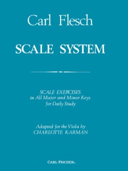 FLESCH, Carl (1873-1944) Scale System Scale Exercises for Viola