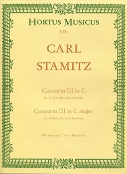 STAMITZ, Karl (1745-1801) Concerto No. 3 in C major for Cello and Piano
