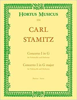 STAMITZ, Karl (1745-1801) Concerto No. 1 in G major for Cello and Piano