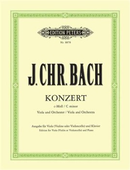 J.C.Bach (1735-1782) Concerto in C minor for Viola and Piano