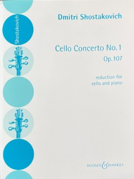 SHOSTAKOVICH, Dmitri (1906-1975) Concerto No. 1, Op. 107 for Cello and Piano