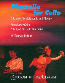 PIAZZOLLA, Astor (1921-1992) 3 Tangos for Cello and Piano