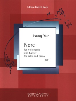 YUN, Isang (1917-1995) Nore for Cello and Piano