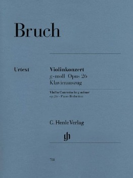 BRUCH, Max (1838-1920) Concerto No. 1 in G minor, Op. 26 for Violin and Piano