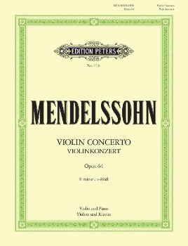 MENDELSSOHN, Felix (1809-1847) Concerto In E minor Op.64 for Violin and Piano (FLESCH)