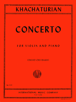 KHACHATURIAN, Aram (1903-1978) Concerto for Violin and Piano (OISTRAKH)