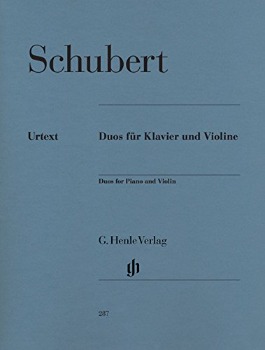 SCHUBERT, Franz (1797-1828) Duos for Violin and Piano