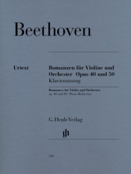 BEETHOVEN, Ludwig van (1770-1827) Two Romances, Op. 40 &amp; 50 in G and F major for Violin and Piano