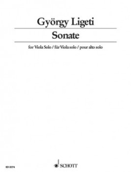 LIGETI, Gyorgy (1923-2006) Sonata for Viola Solo