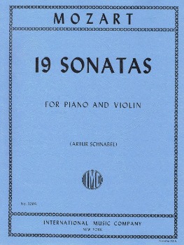 MOZART, Wolfgang Amadeus (1756-1791) 19 Sonatas for Violin and Piano (FRANCESCATTI-SCHNABEL)