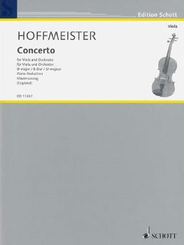HOFFMEISTER, Franz Anton (1754-1812) Viola Concerto B flat Major (COPLAND)