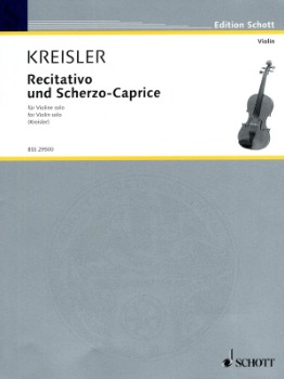KREISLER, Fritz (1875-1962) Recitativo and Scherzo-Caprice for Violin Solo